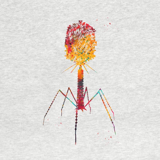 Bacteriophage by erzebeth